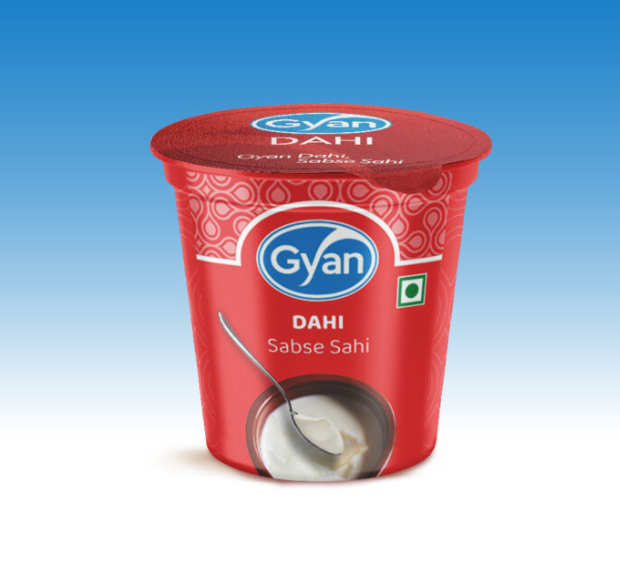 Gyan Dahi (Curd/Yogurt) is a fresh, creamy and delicious dairy product with a smooth texture and refreshing taste. Perfect for everyday meals, snacks, raita and traditional Indian recipes.