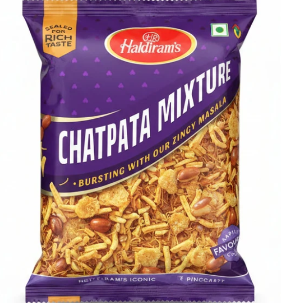 Haldiram’s Chatpata Mix Namkeen is a delicious and crunchy Indian snack mix made with a flavorful blend of savory ingredients and spicy seasonings. Perfect for tea-time, parties, travel, or everyday snacking.