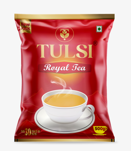 Enjoy the refreshing taste and aromatic experience of Tulsi Chai Patti (Tulsi Tea), made for a soothing and flavorful tea experience at home.
