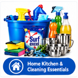 Home Kitchen & Cleaning Essentials
