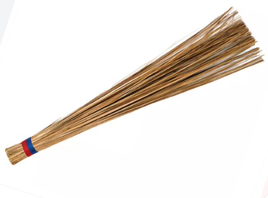 Sik Bet Jhaadu (Grass Broom) – A traditional natural broom for effective everyday floor cleaning. Lightweight, easy to use, and suitable for homes, kitchens, shops, offices, and other areas.