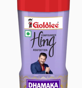 Goldiee Hing (Asafoetida) is an aromatic Indian spice that adds distinctive flavor and fragrance to dal, curries, vegetables, snacks, and everyday cooking.