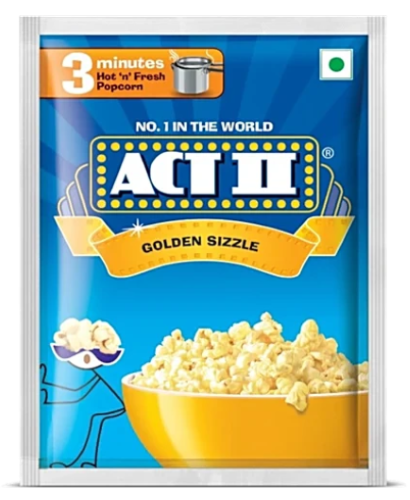 ACT II Popcorn – Delicious and easy-to-prepare popcorn, perfect for movie nights, evening snacks, parties, and family time.