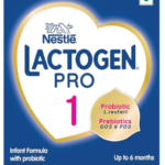 Nestlé Lactogen is an infant formula product designed for specific infant feeding needs. Available variants may differ by stage and pack size. Check the product packaging for the correct age range, preparation instructions, ingredients, and nutritional information before use.