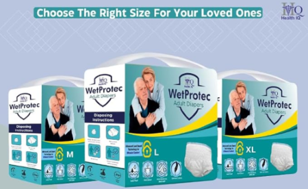 Wetprotec Adult Diaper is designed to provide convenient absorbent protection for adults experiencing urinary incontinence. Suitable for everyday personal care, it helps manage moisture and supports comfort and confidence during daily activities and rest. Choose Wetprotec Adult Diapers for your personal hygiene needs and order online from LAMKAN at www.lamkan.in.