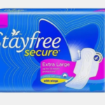 Stayfree Secure Sanitary Napkins are designed to provide comfortable and reliable protection during menstruation. Ideal for everyday period care, these sanitary pads help absorb menstrual flow and support personal hygiene. Shop Stayfree Secure Sanitary Pads online from LAMKAN for convenient ordering and delivery in Padrauna.