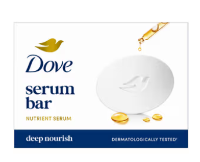 Dove Cream Beauty Bathing Bar is a moisturizing soap designed to gently cleanse while helping maintain your skin’s natural moisture. Enriched with moisturizing ingredients, it leaves skin feeling soft, smooth, fresh, and nourished. Ideal for everyday bathing and suitable for normal to dry skin.