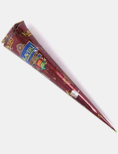 Enhance your traditional look with the Kaveri Mehndi Cone, designed for creating beautiful henna patterns with ease. Its convenient cone packaging helps you apply mehndi with better control for decorative designs on hands and feet. Ideal for festive occasions, weddings, celebrations, and everyday mehndi art. Buy Kaveri Mehndi Cone online from LAMKAN at www.lamkan.in.