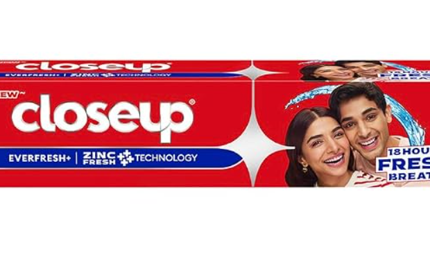 Closeup Toothpaste helps keep your teeth clean and your breath fresh, making it a convenient choice for everyday oral care.
